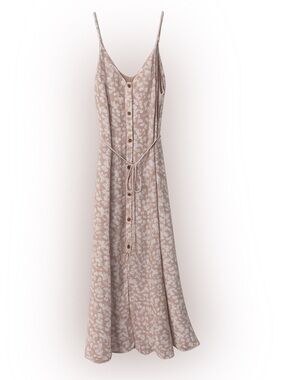🌸 Sienna Sky Floral Button Front Midi Dress | Size Small 🌸